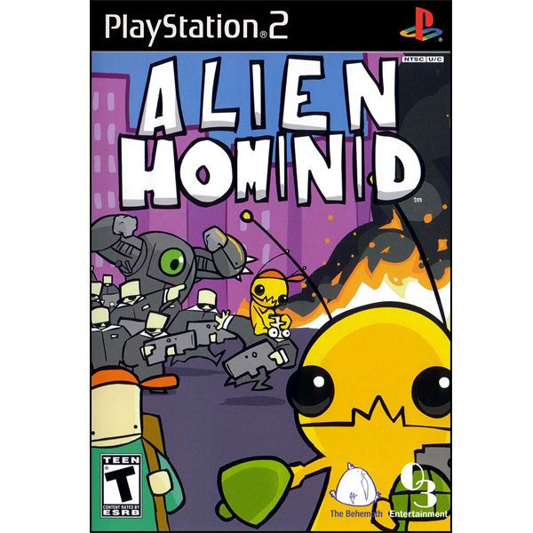 بازی alien hominid مخصوص ps2